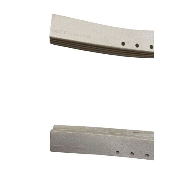 Vintage White Figure Ice Skates Womens Size 9 Made In Canada Winter Snow Sports - Picture 14 of 16